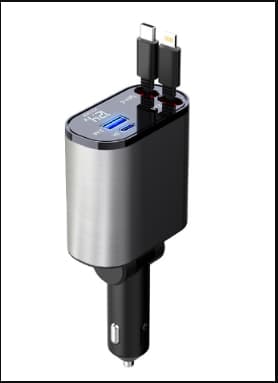 Dual Port USB-C Car Charger